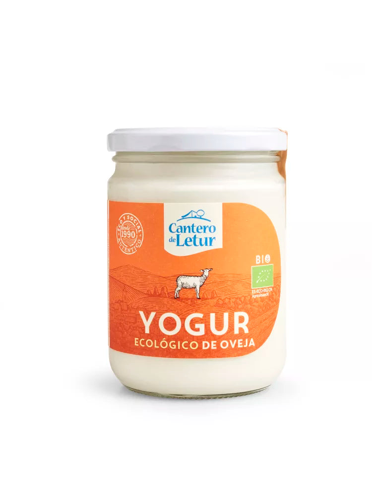 *CANTERO DE LETUR Jogurt owczy naturalny, ekologiczny (420 g) - BIO