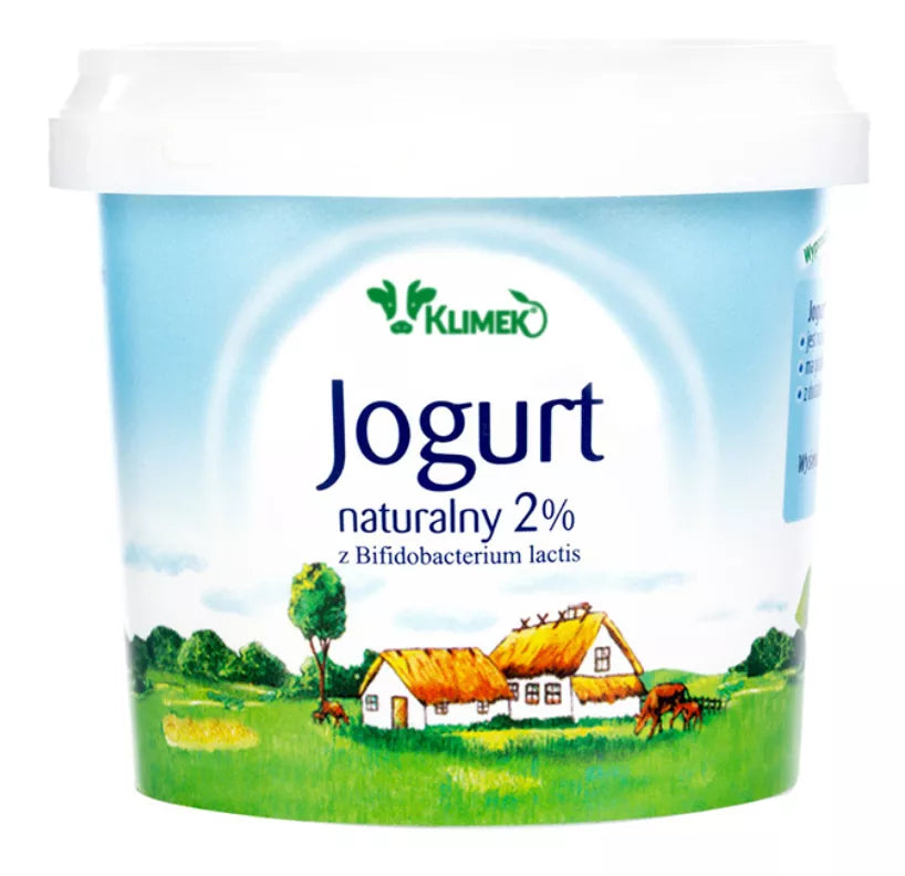 *KLIMEKO Jogurt naturalny 4%  tł. (330g) - BIO