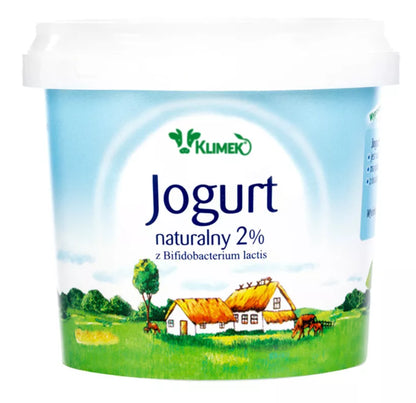 *KLIMEKO Jogurt naturalny 4%  tł. (330g) - BIO