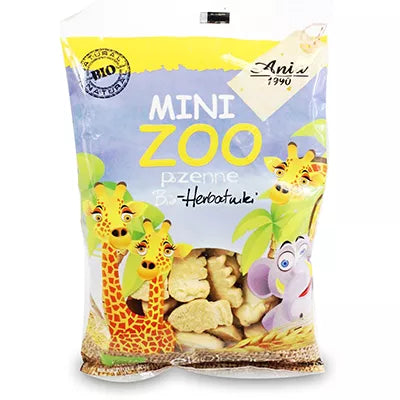 ANIA Ciastka mini jungle (100g) - BIO