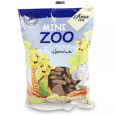 ANIA Ciastka kakaowe mini jungle (100g) - BIO