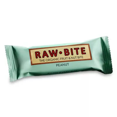 RAW BITE Baton z orzechami ziemnymi (50g) - BIO