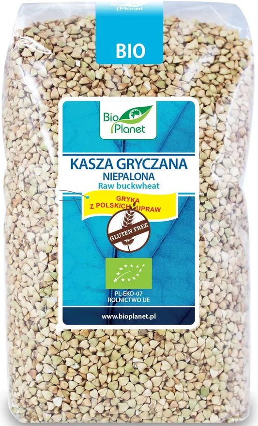 BIO PLANET Kasza gryczana niepalona (1kg) - BIO