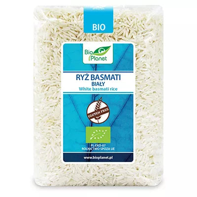 BIO PLANET Ryż basmati biały 1kg - BIO