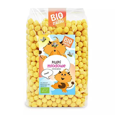 BIOMINKI Kulki miodowe (300g) - BIO