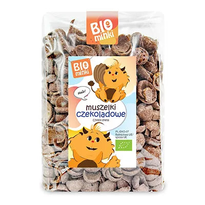 BIOMINKI Muszelki czekoladowe (300g) - BIO