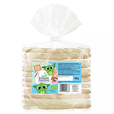 BIOMINKI Wafle gryczane niesolone (60g) - BIO