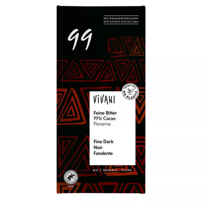 VIVANI Czekolada gorzka 99% kakao (80g) - BIO