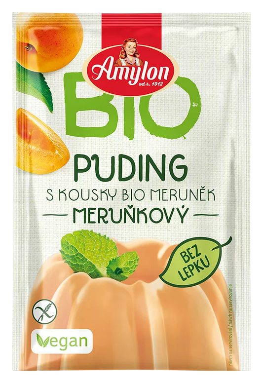 AMYLON Budyń o smaku waniliowym bezglutenowy (40g) - BIO