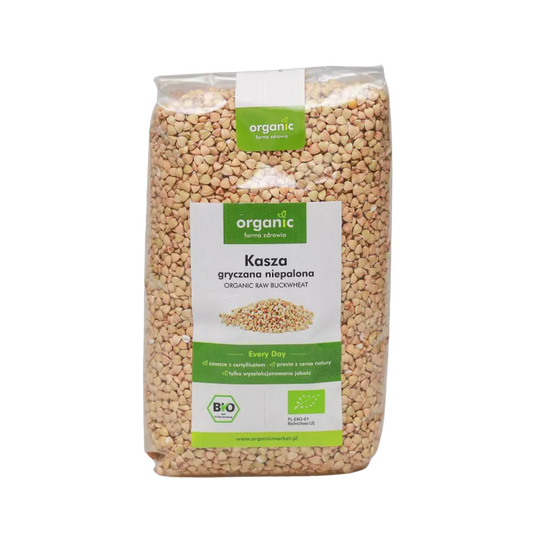 ORGANIC Kasza gryczana niepalona ekologiczna (500g) - BIO