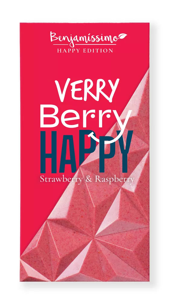 BENJAMISSIMO Czekolada wegańska Happy Edition niebieska spirulina (60g) - BIO