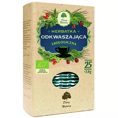 DARY NATURY Herbatka odkwaszająca (50g) (25 x 2g) - BIO