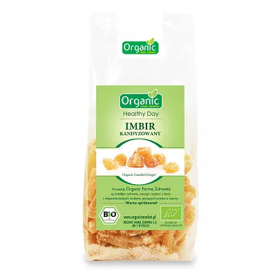 ORGANIC Imbir kandyzowany ekologiczny (125 g) - BIO