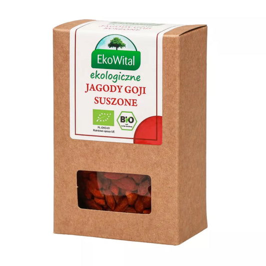 EKOWITAL Jagody Goji suszone, ekologiczne (75g) - BIO