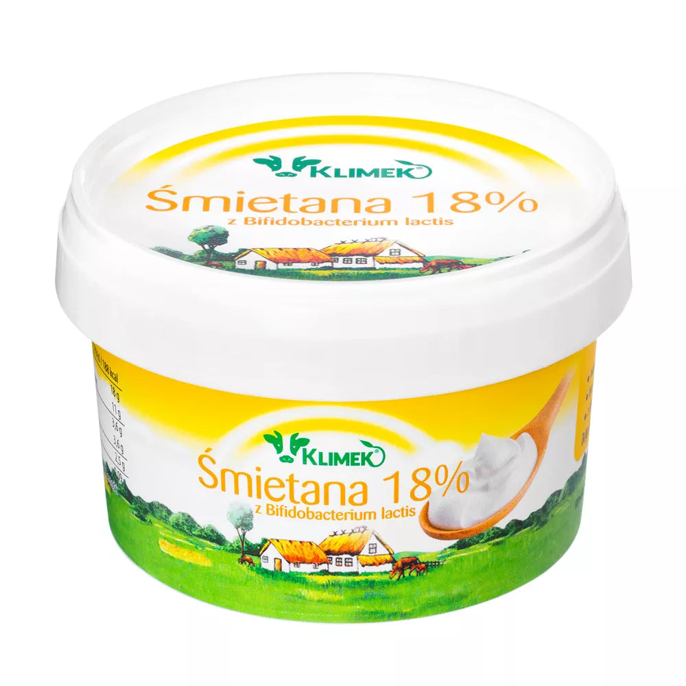 *KLIMEKO Śmietana 18% (250ml)