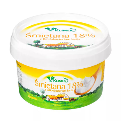 *KLIMEKO Śmietana 18% (250ml)