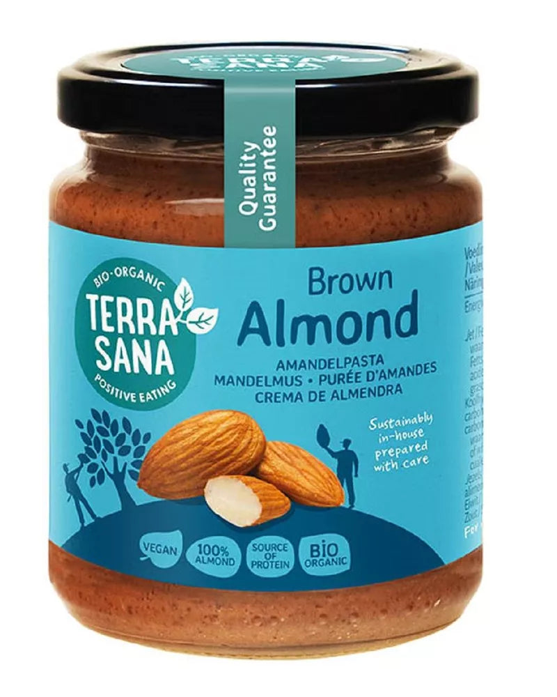 TERRASANA Krem z prażonych migdałów (250g) - BIO