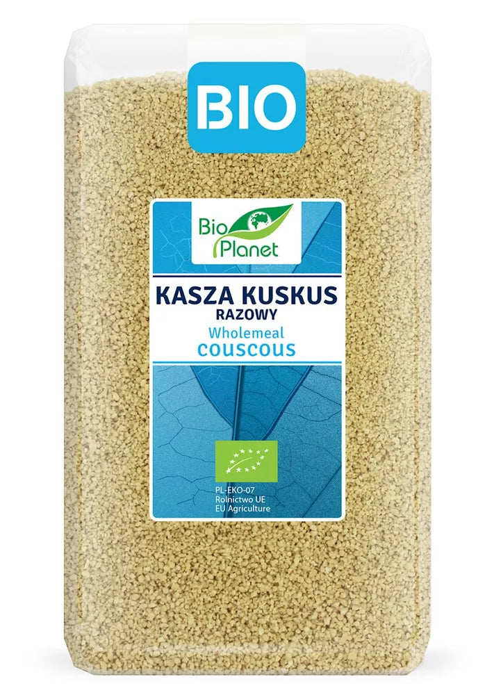 BIO PLANET Kuskus razowy 1kg - BIO