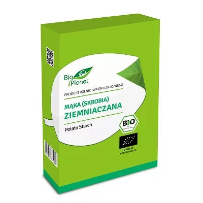 BIO PLANET Mąka ziemniaczana ekologiczna (skrobia) (500g) - BIO