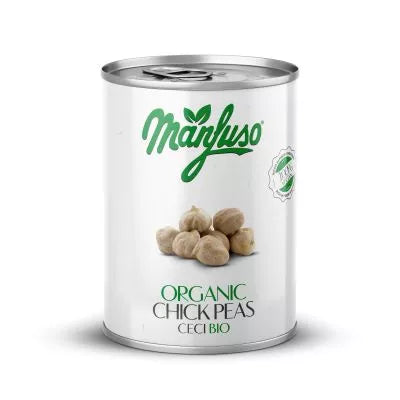 MANFUSO Ciecierzyca w zalewie 400 g (240 g) - BIO