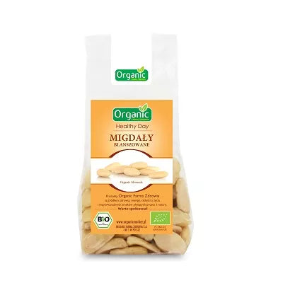 ORGANIC Migdały ekologiczne blanszowane (350g) - BIO