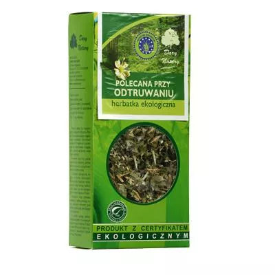 DARY NATURY Herbata polecana przy odtruwaniu (50g) - BIO