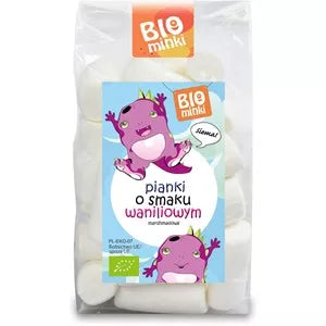 BIOMINKI Pianki o smaku waniliowym (100g) - BIO