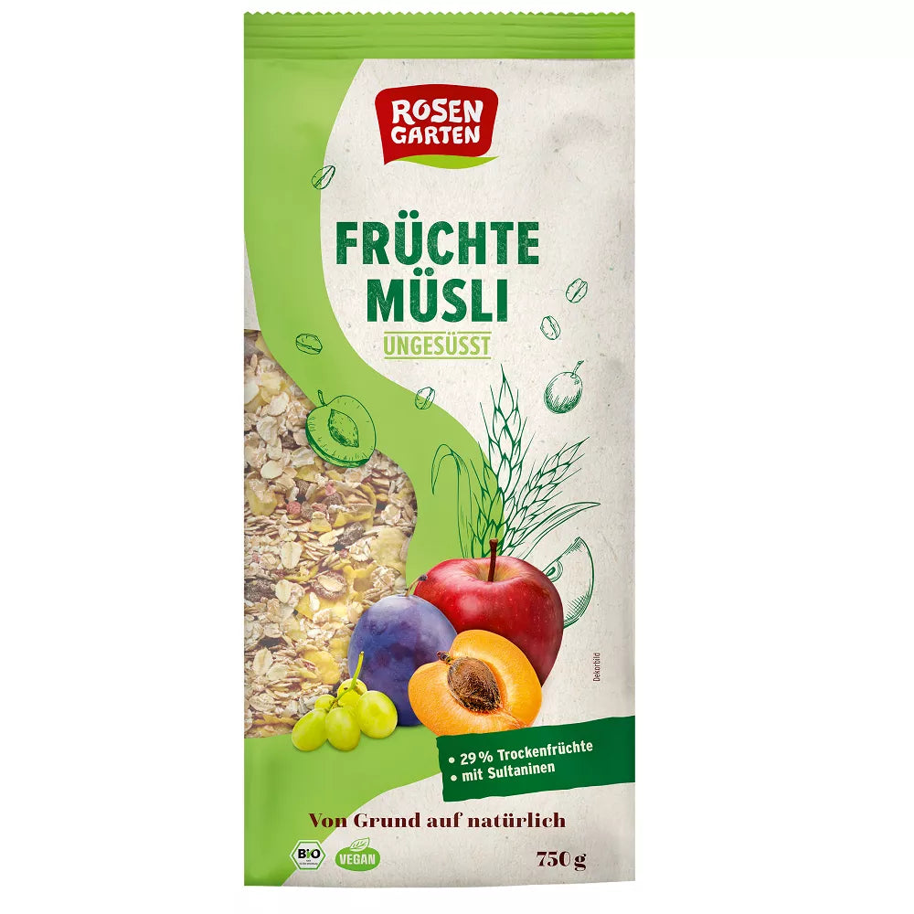 ROSENGARTEN Musli owocowe ekologiczne (750 g) - BIO