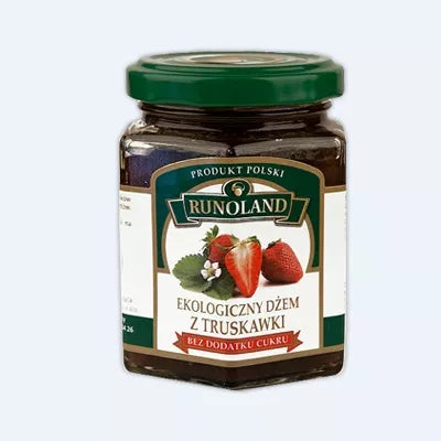 RUNOLAND Dżem z jagody leśnej bez dodatku cukru (200g) - BIO