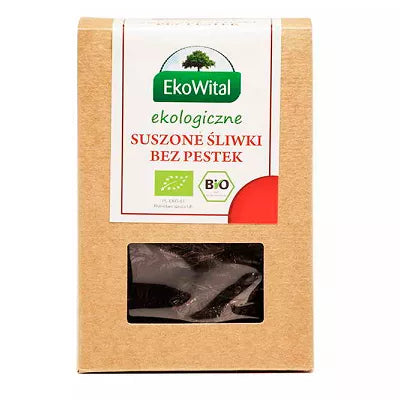 EKOWITAL Śliwki suszone bez pestek ekologiczne (150g) - BIO